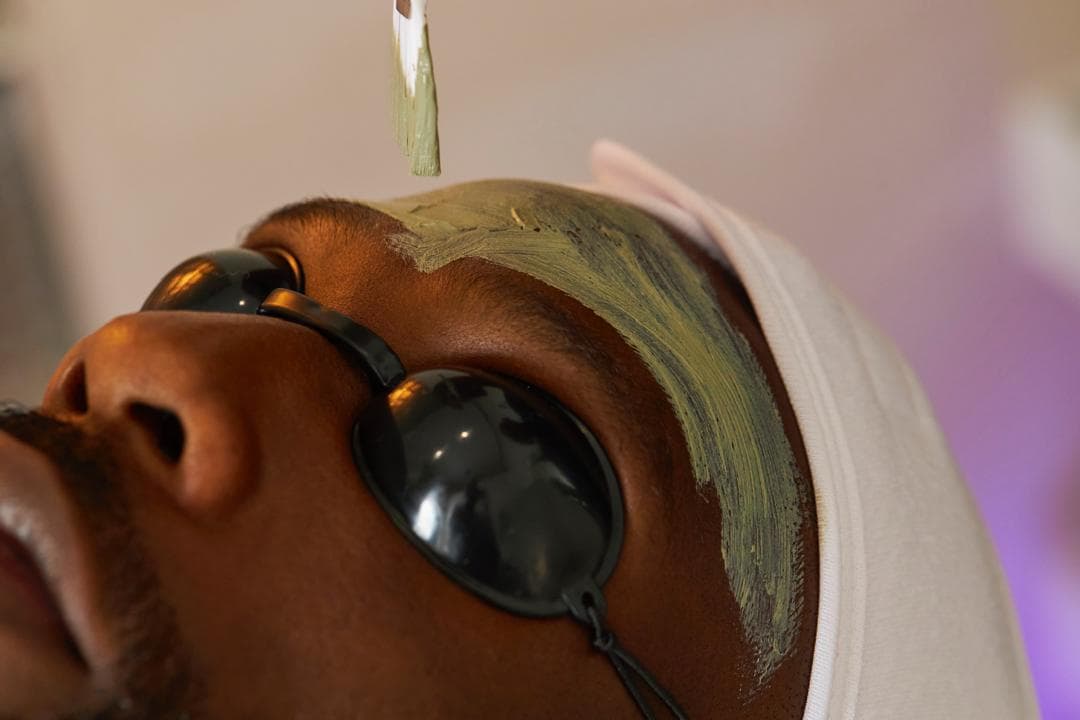 Préparation de masque facial naturel